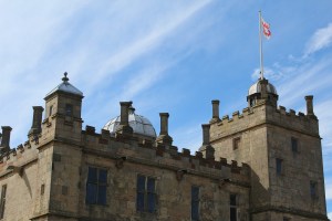 Flag Flying above the Castle